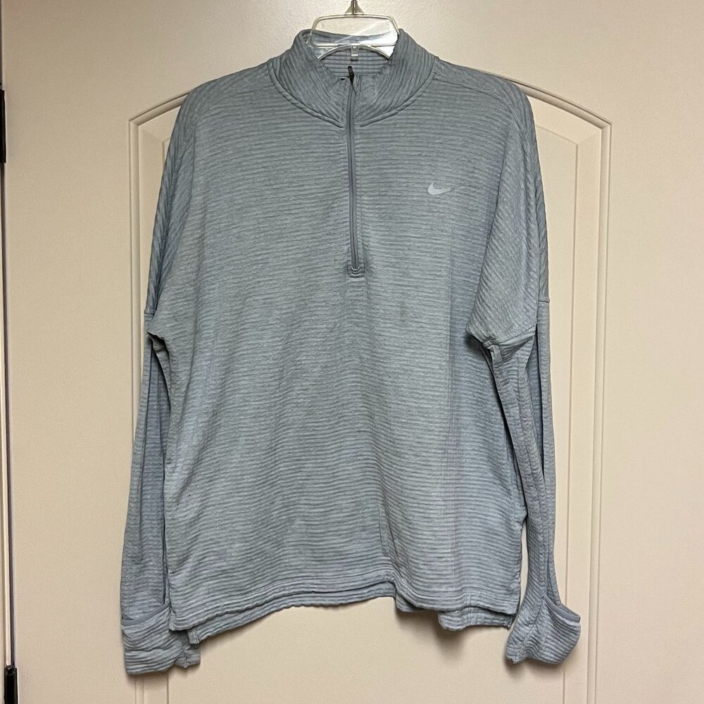 Nike Women's long sleeve Running quarter zip shirt Size XL